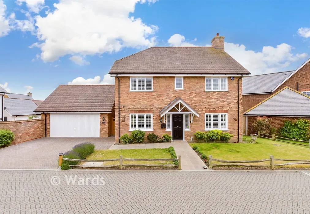 Front (Web). - St. Crispin Close, Worth, Deal, Kent - Wards of Kent