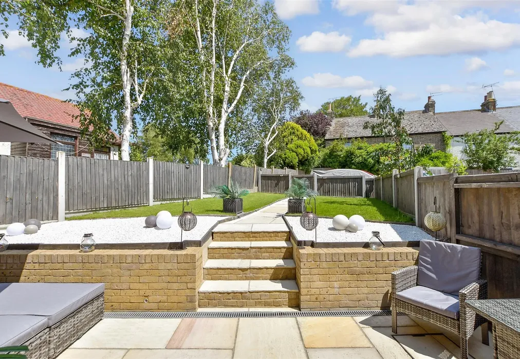 Rear Garden - Sceptre Court, Birchington, Kent - Wards of Kent
