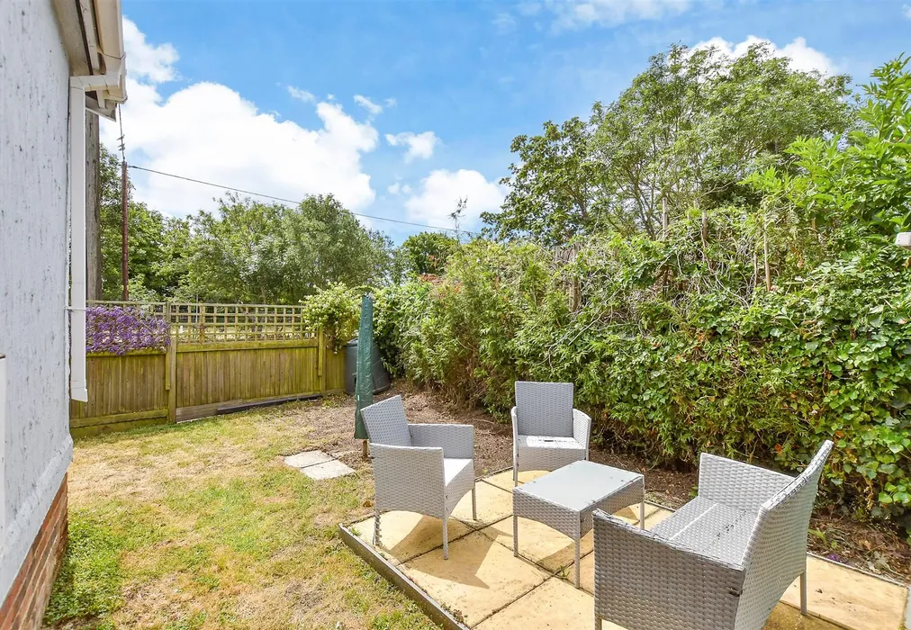 Rear Garden - Burmarsh Road, Hythe, Kent - Wards of Kent