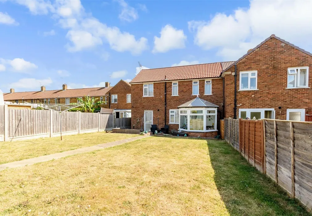 Rear Elevation - Kingsnorth Road, Twydall, Gillingham, Kent - Wards of Kent
