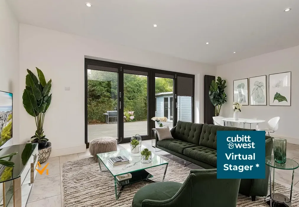 Lounge (Modern style) - Daymerslea Ridge, Leatherhead, Surrey - Wards of Kent