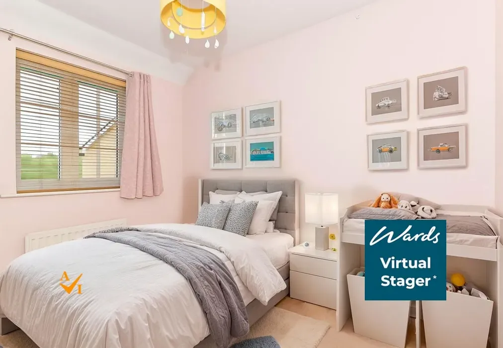 Bedroom 2 (Modern style) - Darwin Avenue, Maidstone, Kent - Wards of Kent