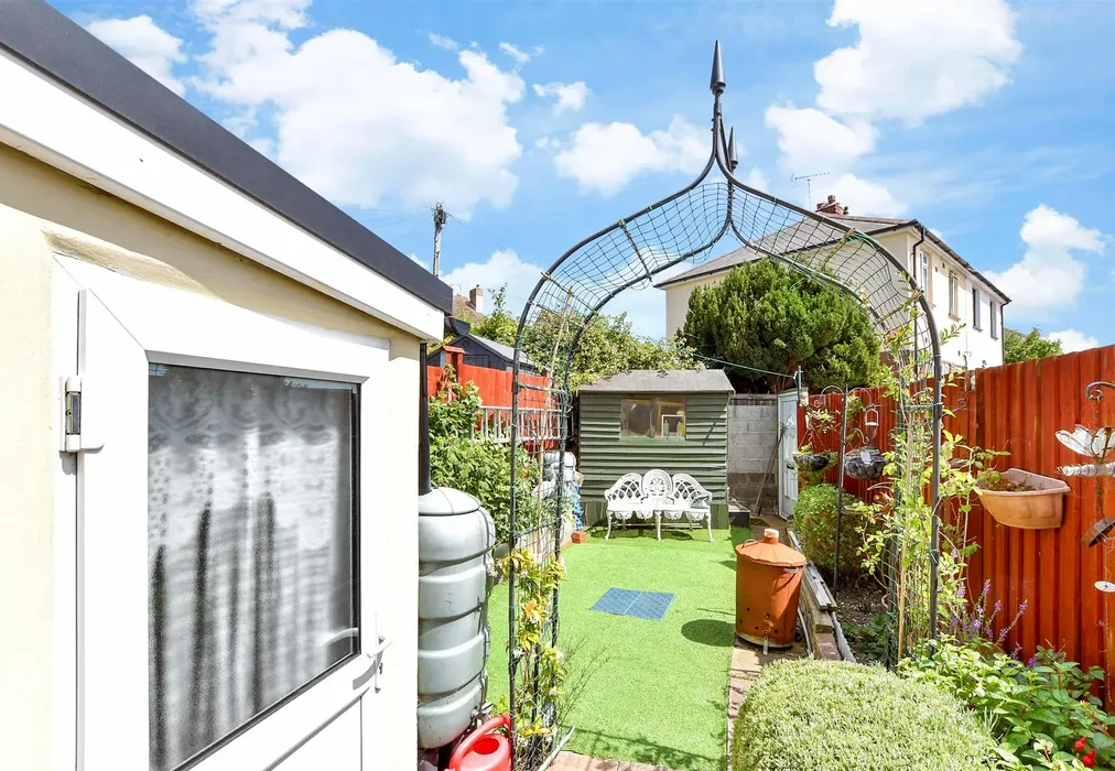 Rear Garden - Newlands Road, Ramsgate, Kent - Wards of Kent