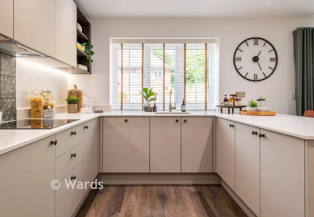 Kitchen - Old Halt Close, Fernham Homes at Fawkham, Longfield, Kent - Wards of Kent
