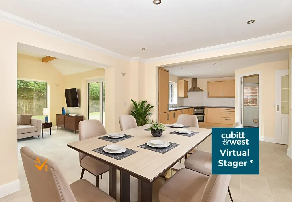 Kitchen/Family Area (Contemporary style) - Nightingales, East Hoathly, Lewes, East Sussex - Wards of Kent