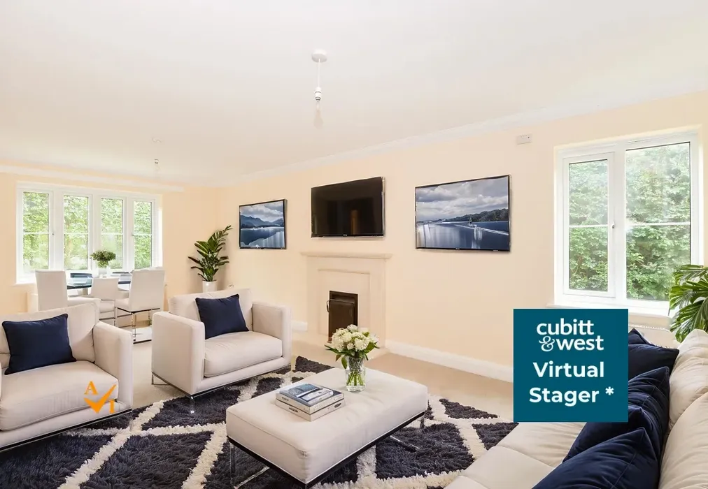 Lounge (Modern style) - Nightingales, East Hoathly, Lewes, East Sussex - Wards of Kent