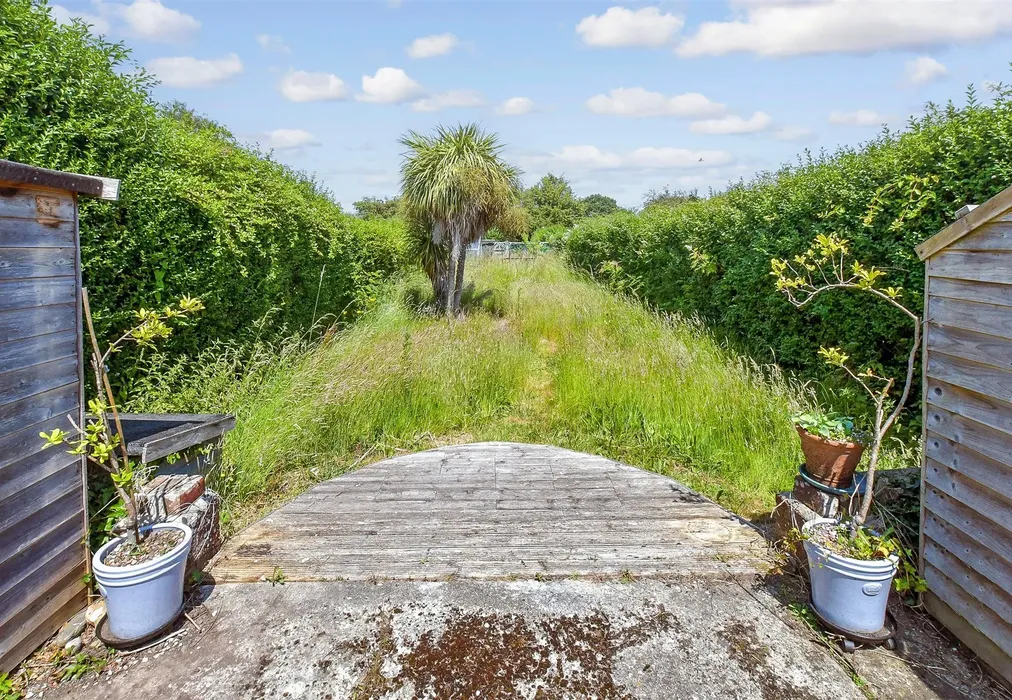 Rear Garden - Barnham Road, Eastergate, Chichester, West Sussex - Wards of Kent