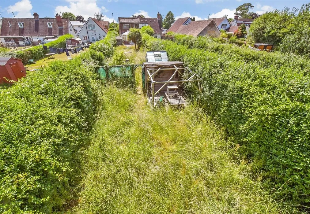 Rear Garden - Barnham Road, Eastergate, Chichester, West Sussex - Wards of Kent