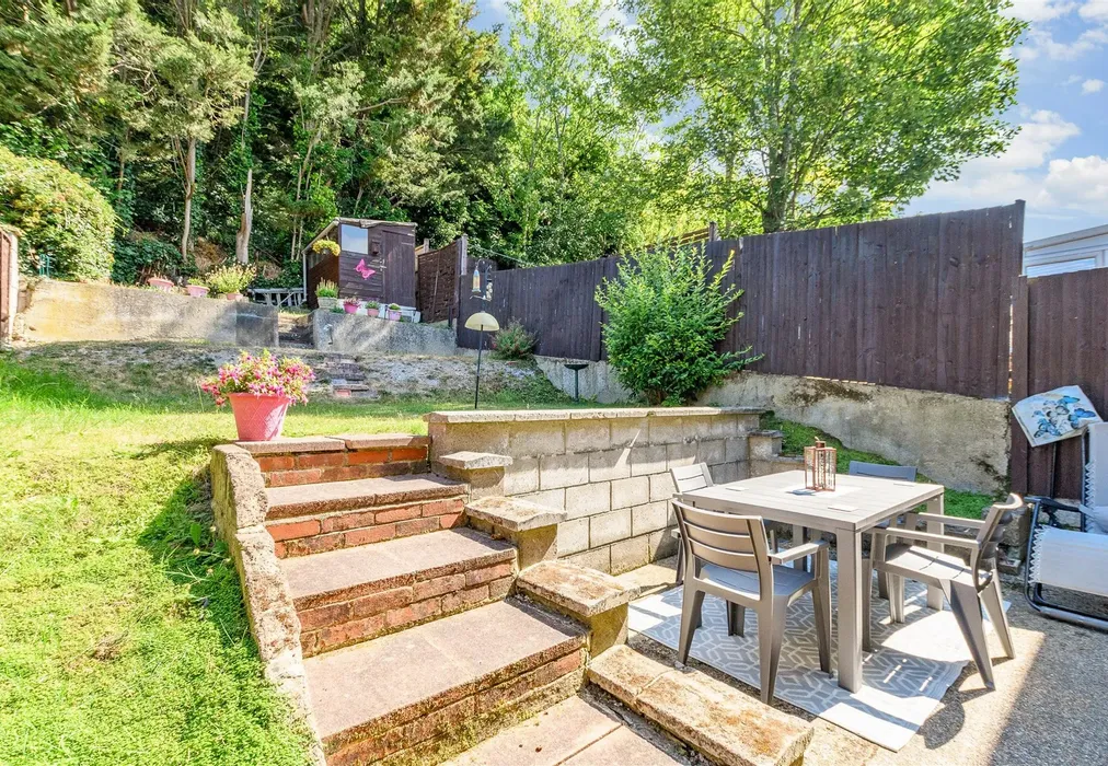 Rear Garden - Beacon Road, Chatham, Kent - Wards of Kent