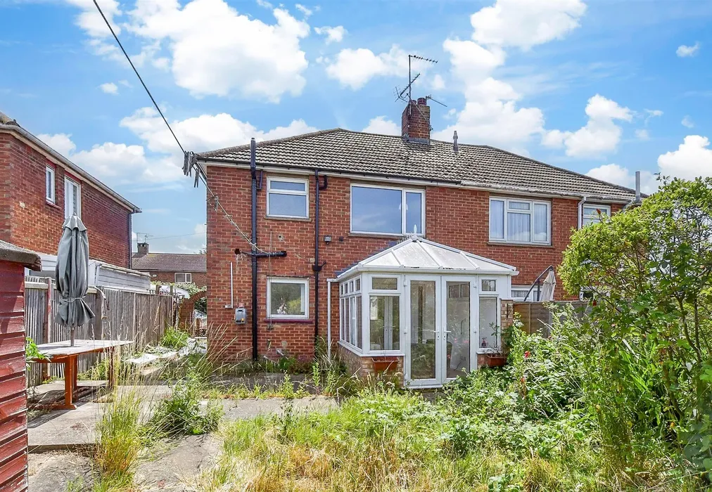 Rear Elevation - Hawthorn Avenue, Sheerness, Kent - Wards of Kent