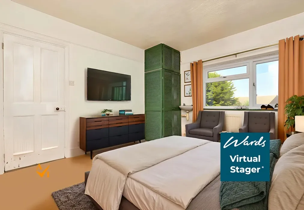 Bedroom 2 (Modern style) - Beacon Road, Broadstairs, Kent - Wards of Kent