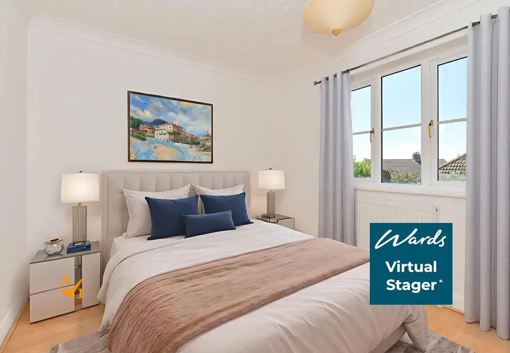 Bedroom 2 (Contemporary style) - William Judge Close, Tenterden, Kent - Wards of Kent