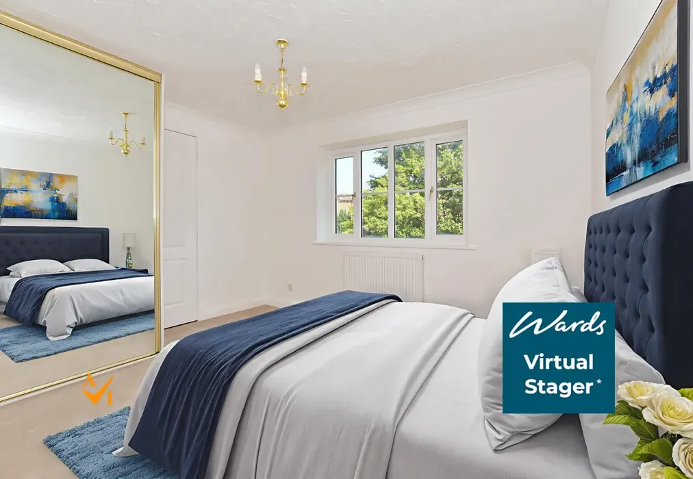 Bedroom 1 (Contemporary style) - William Judge Close, Tenterden, Kent - Wards of Kent