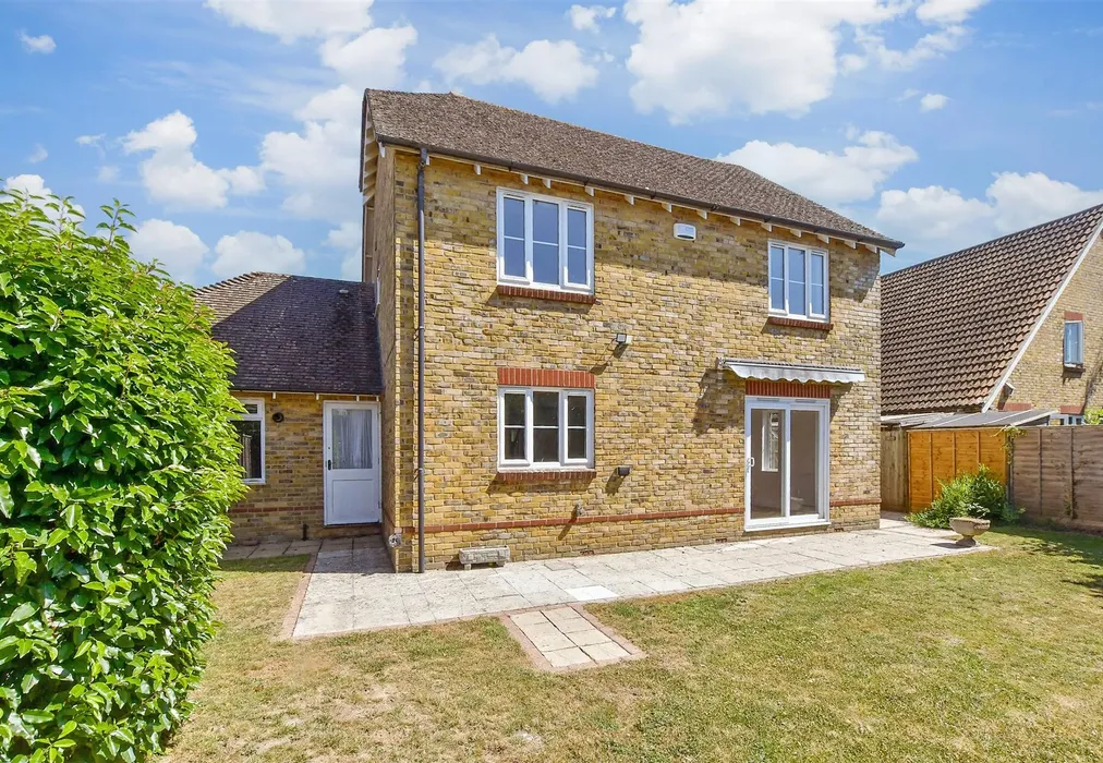 Rear Elevation - William Judge Close, Tenterden, Kent - Wards of Kent