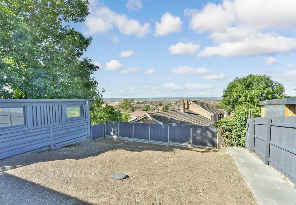 Rear Garden - Union Road, Minster On Sea, Sheerness, Kent - Wards of Kent