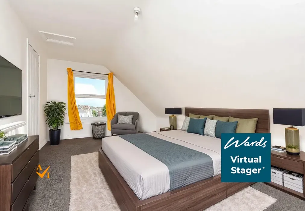 Bedroom 1 (Modern style) - West Cliff Road, Ramsgate, Kent - Wards of Kent