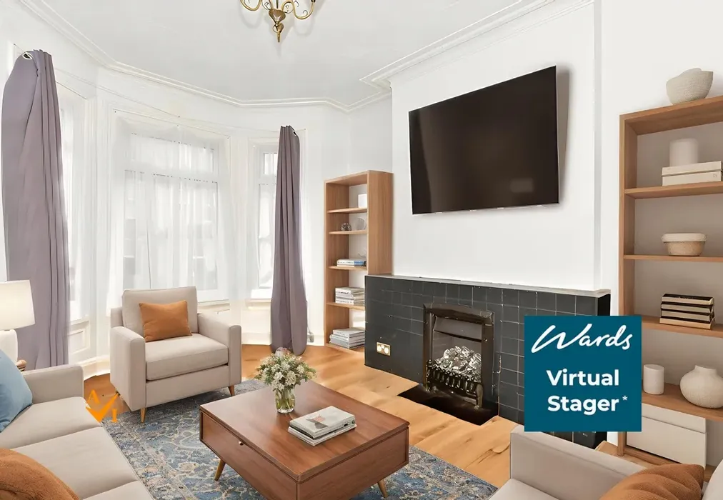 Lounge (Contemporary style) - Athelstan Road, Folkestone, Kent - Wards of Kent