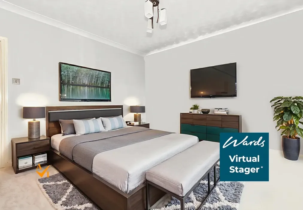 Bedroom 1 (Modern style) - Athelstan Road, Folkestone, Kent - Wards of Kent
