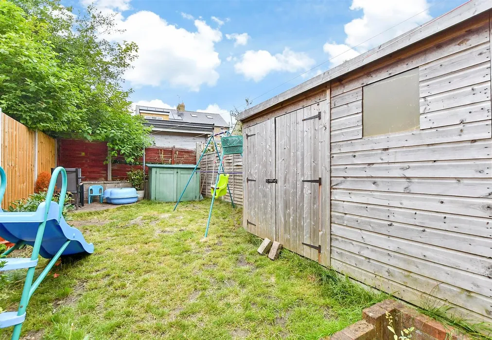 Rear Garden - Athelstan Road, Folkestone, Kent - Wards of Kent