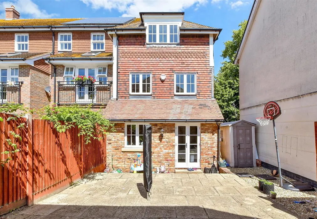 Rear Elevation - College Square, Westgate On Sea, Kent - Wards of Kent