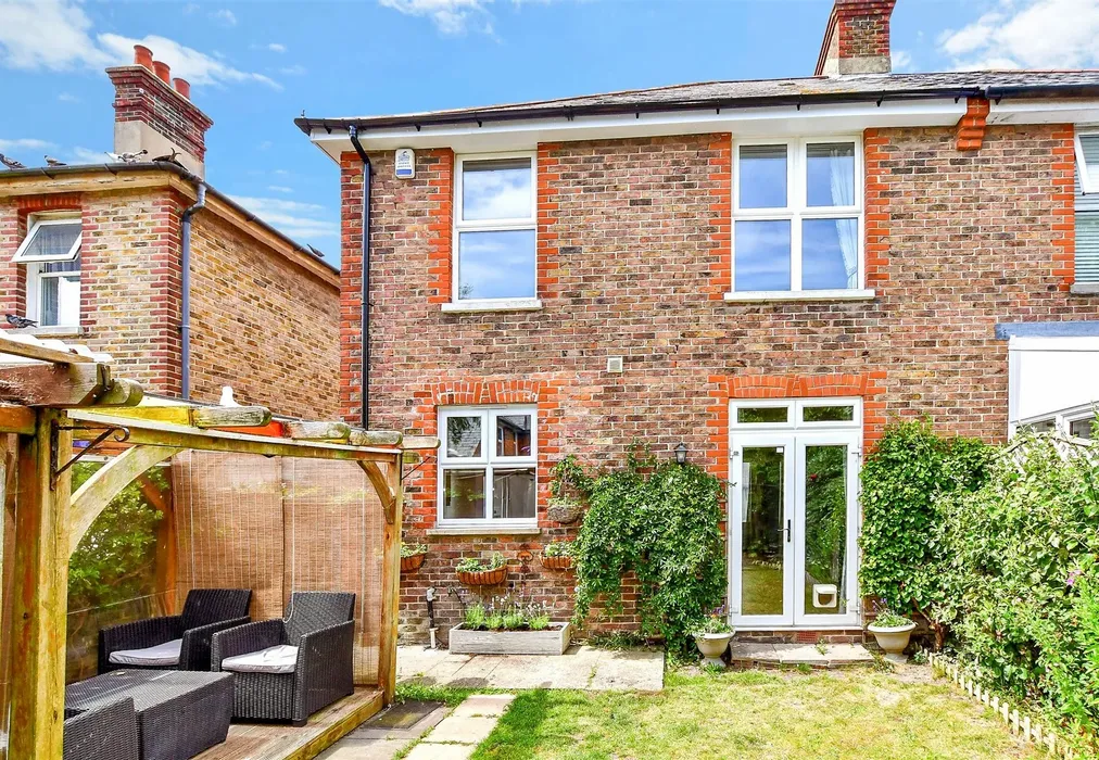 Rear Garden - Spencer Street, Bognor Regis, West Sussex - Wards of Kent