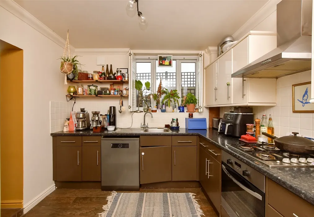 Kitchen - Eastern Esplanade, Cliftonville, Margate, Kent - Wards of Kent