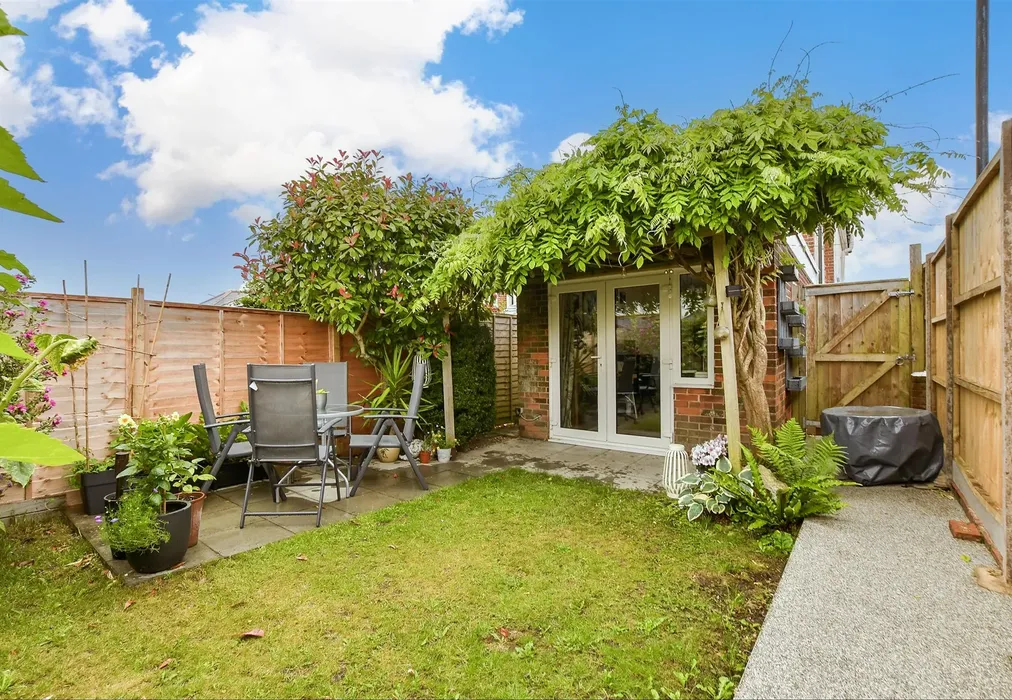 Rear Garden - St. John's Crescent, Sandown, Isle of Wight - Wards of Kent