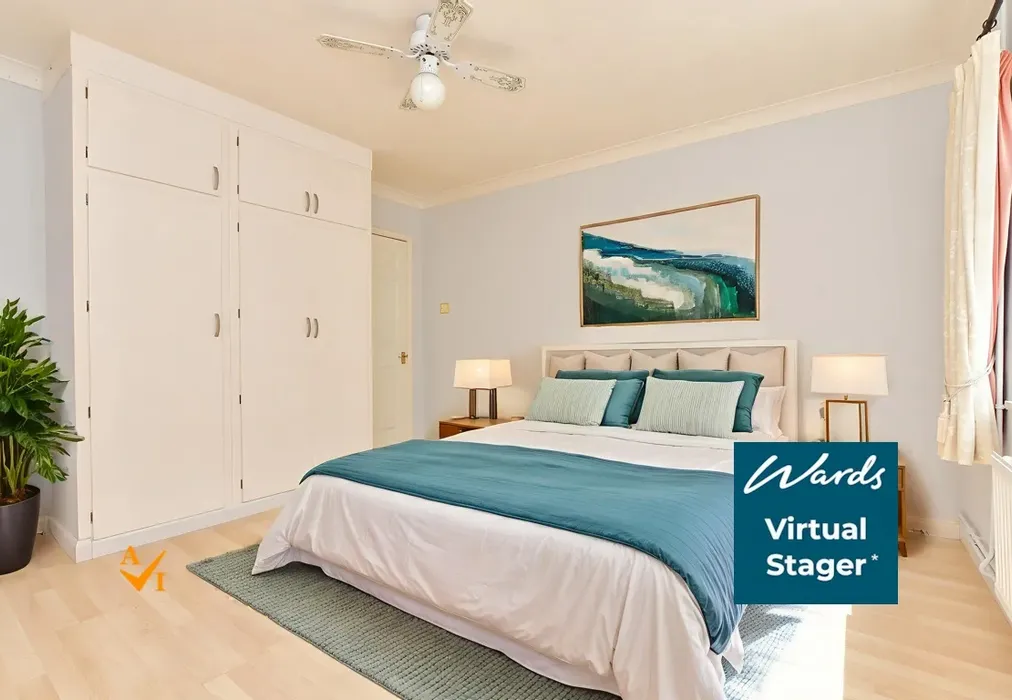 Bedroom 2 (Modern style) - Palmerston Avenue, Broadstairs, Kent - Wards of Kent