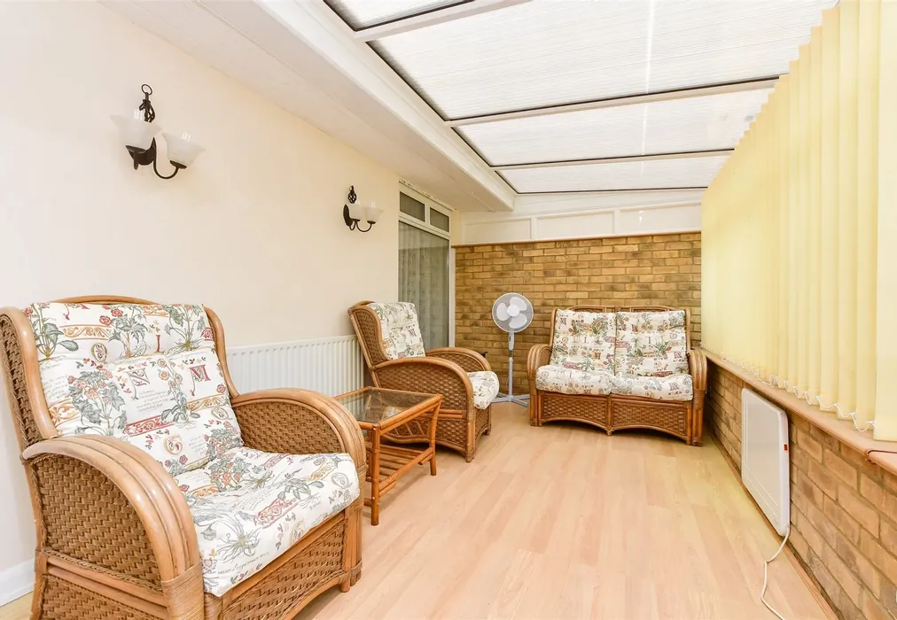 Conservatory - Pluckley Gardens, Cliftonville, Margate, Kent - Wards of Kent