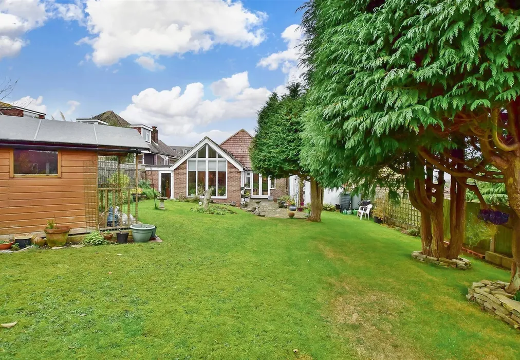 Rear Garden - Balsdean Road, Woodingdean, Brighton, East Sussex - Wards of Kent