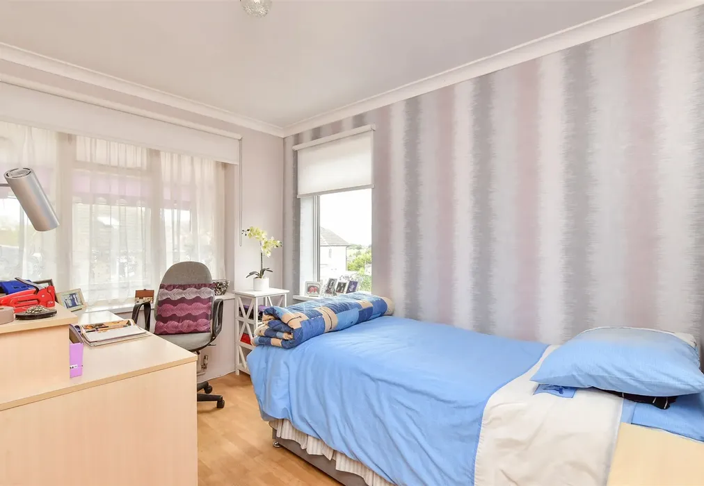 Bedroom 3 - Balsdean Road, Woodingdean, Brighton, East Sussex - Wards of Kent