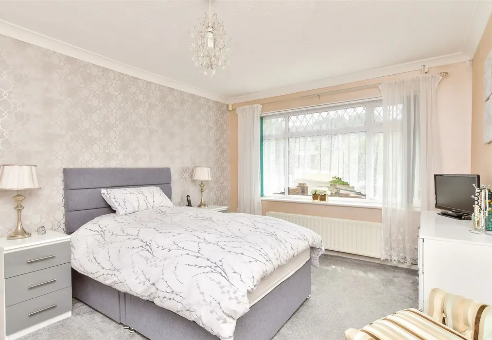 Bedroom 2 - Balsdean Road, Woodingdean, Brighton, East Sussex - Wards of Kent