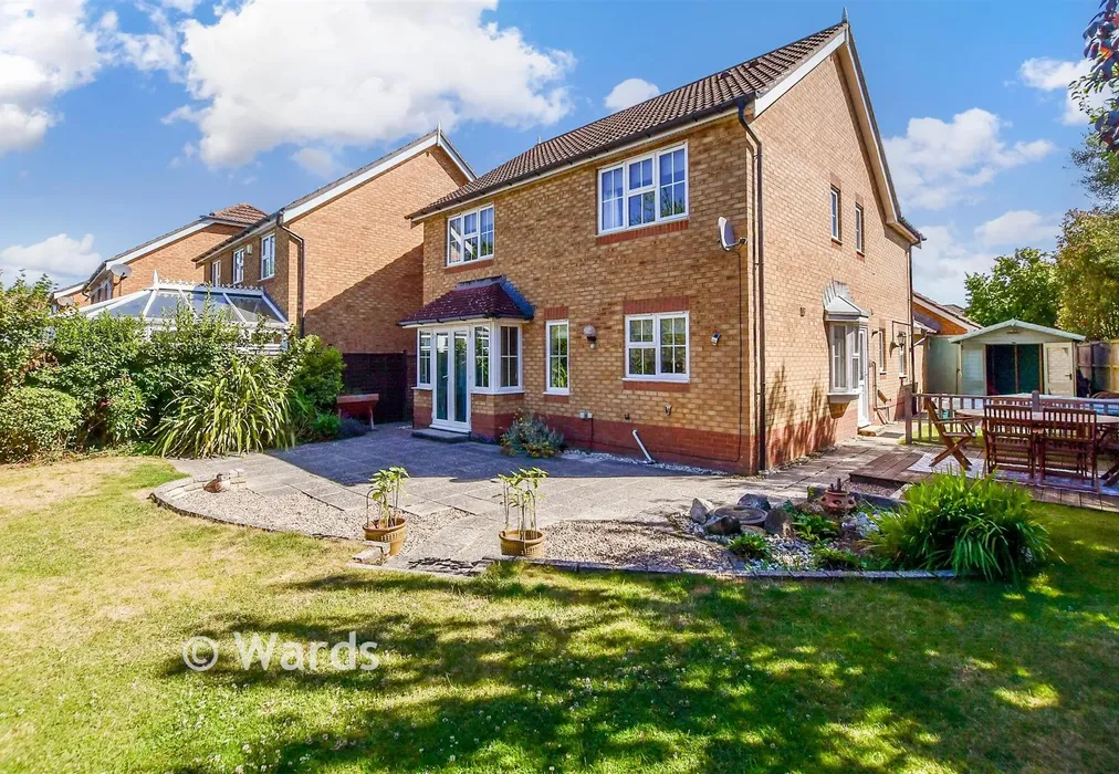Rear Elevation - Harling Close, Boughton Monchelsea, Maidstone, Kent - Wards of Kent