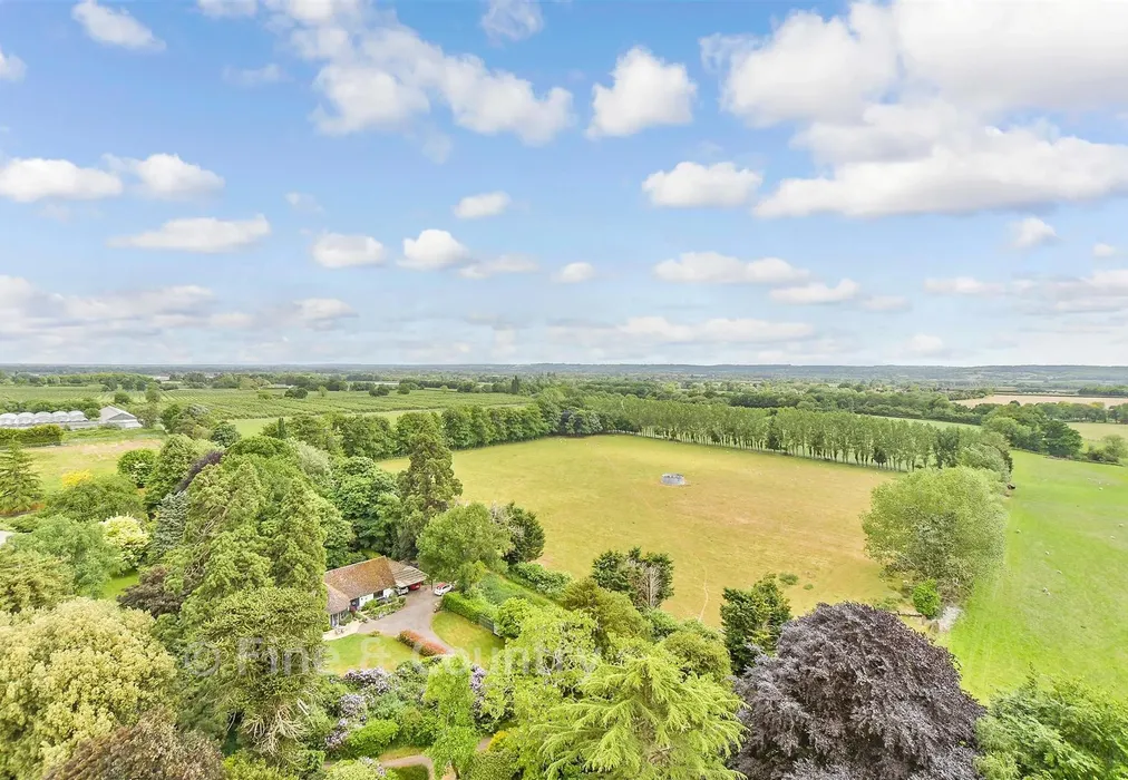 Views To Rear - High Street, Hadlow, Tonbridge, Kent - Wards of Kent