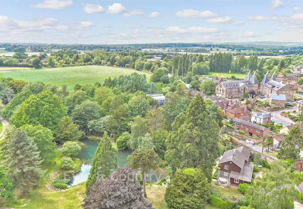 Views To Front - High Street, Hadlow, Tonbridge, Kent - Wards of Kent