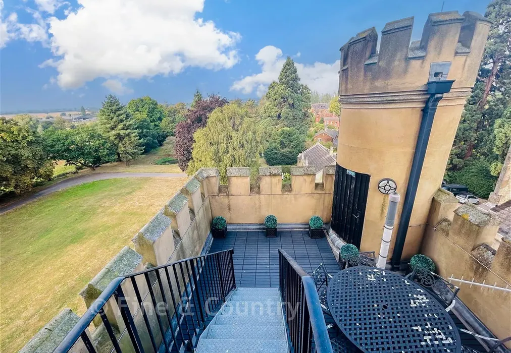 Side View Of The Tower - High Street, Hadlow, Tonbridge, Kent - Wards of Kent