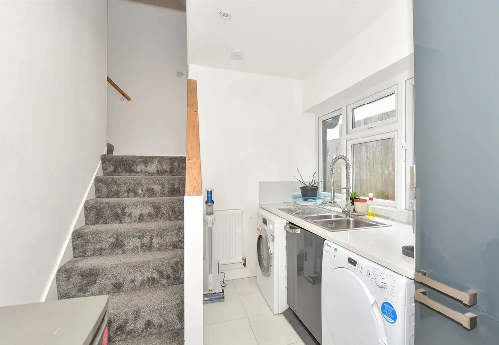 Utility Room - Stanbury Crescent, Folkestone, Kent - Wards of Kent