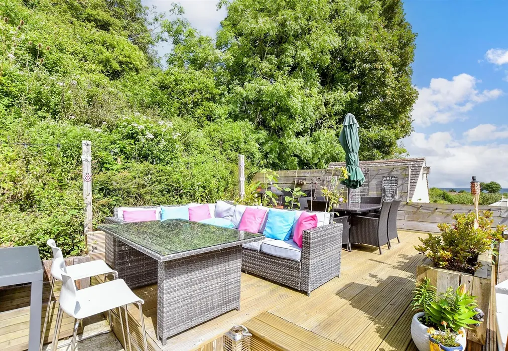 Patio / Decking - Stanbury Crescent, Folkestone, Kent - Wards of Kent