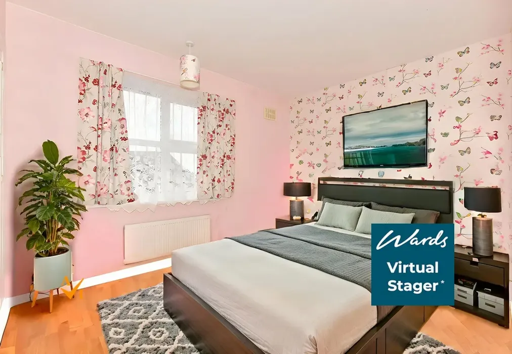 Bedroom 2 (Modern style) - The Green, Lydd, Kent - Wards of Kent