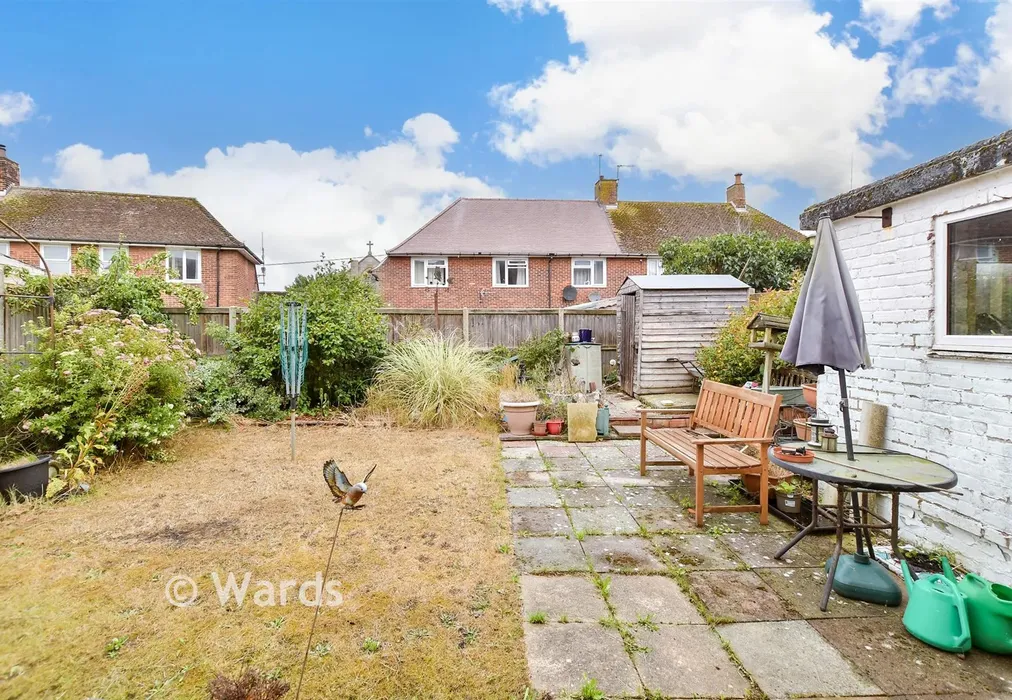Rear Garden - The Green, Lydd, Kent - Wards of Kent
