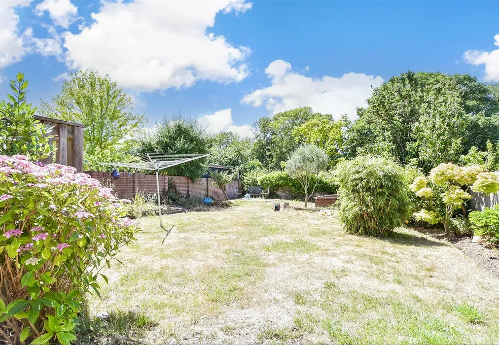 Rear Garden - Foreland Avenue, Cliftonville, Margate, Kent - Wards of Kent