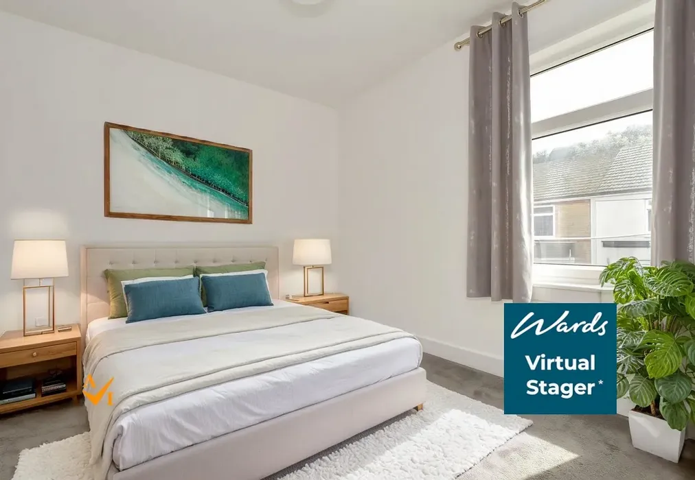 Bedroom 1 (Contemporary style) - Manor Road, Maxton, Dover, Kent - Wards of Kent