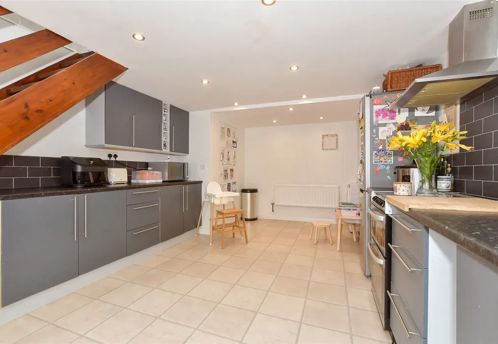 Kitchen/ Diner - Manor Road, Maxton, Dover, Kent - Wards of Kent