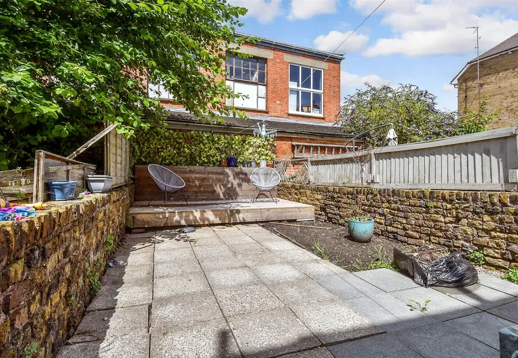 Rear Garden - Manor Road, Maxton, Dover, Kent - Wards of Kent