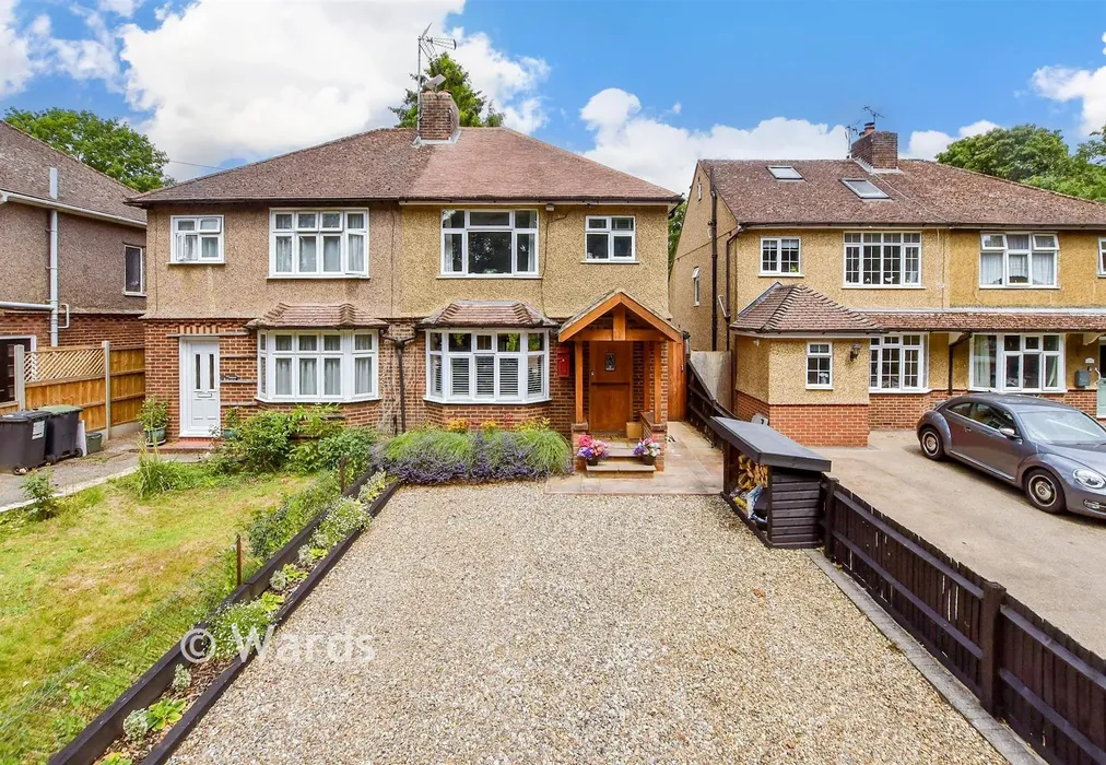 Front Elevation (Web) - Park Road, Leybourne, West Malling, Kent - Wards of Kent