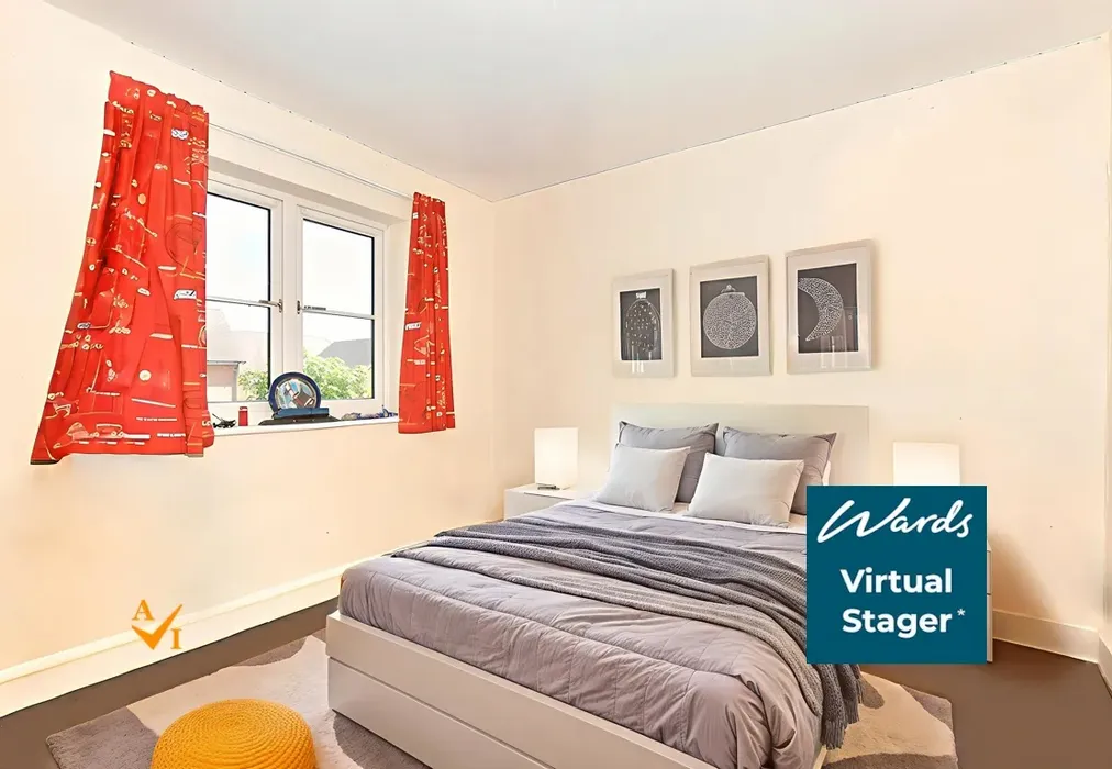 Bedroom 2 (Modern style) - Church Lane, New Romney, Kent - Wards of Kent