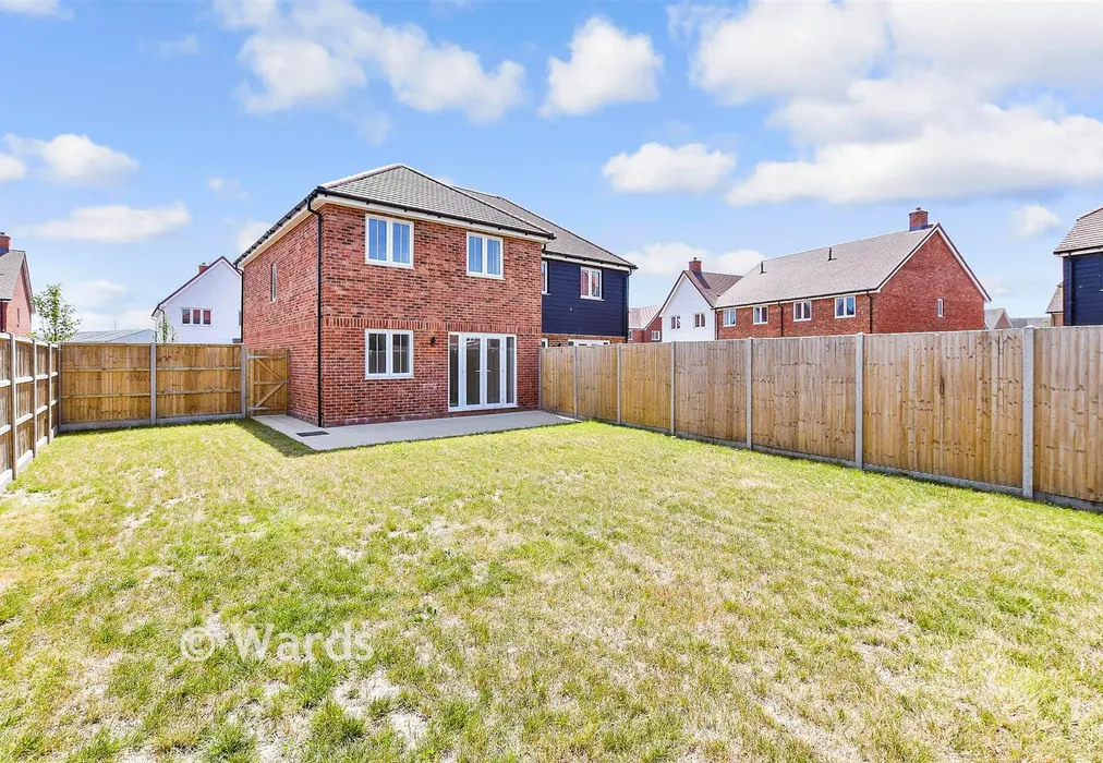 Rear Elevation - Maude Close, The Maude, New Romney, Kent - Wards of Kent