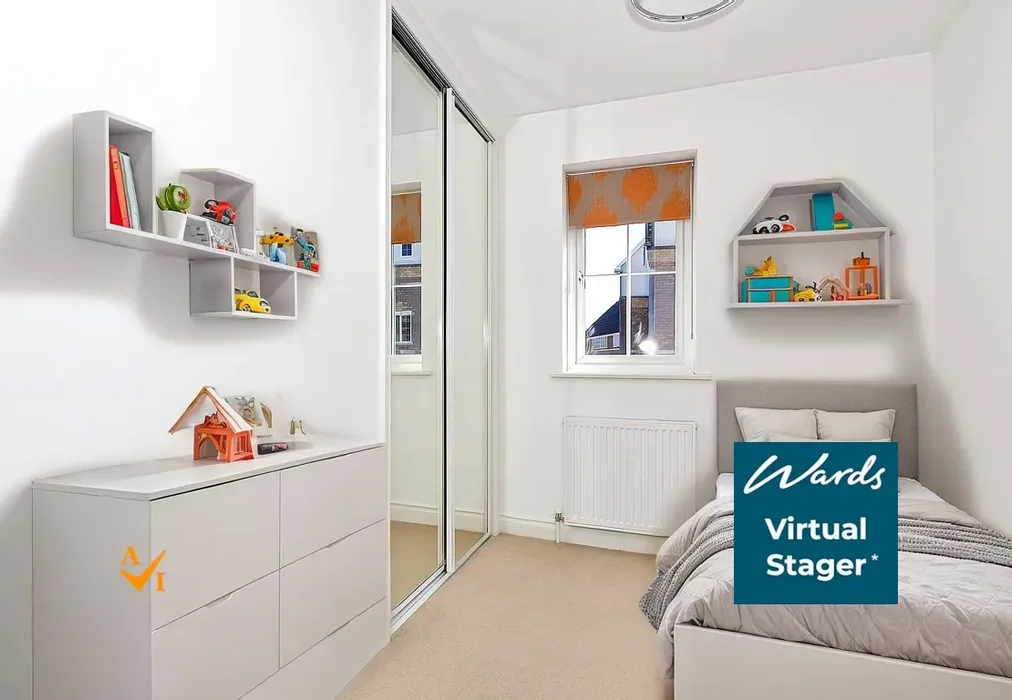 Bedroom 4 (Modern style) - Lodge Close, Allington, Maidstone, Kent - Wards of Kent