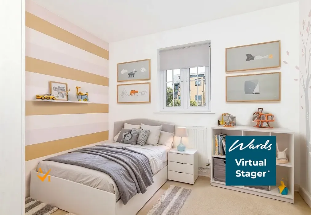 Bedroom 3 (Modern style) - Lodge Close, Allington, Maidstone, Kent - Wards of Kent