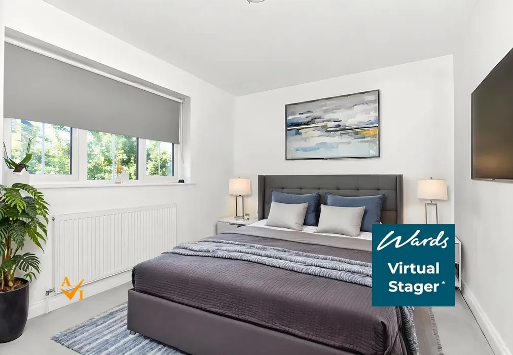 Bedroom 2 (Modern style) - Lodge Close, Allington, Maidstone, Kent - Wards of Kent